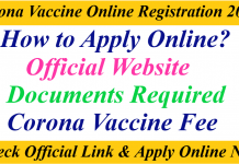 Get Corona Vaccine Certificate on Whatsapp – Online Registration Conona Vaccine Online Registration 2021 for 3rd phase above 18 years old process fee